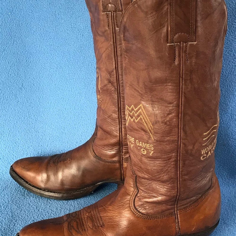 Western Boots Calgary ‘97 Firefighter Police Games